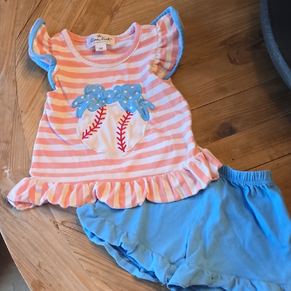 Marie Nicole Clothing Baseball Matching Set